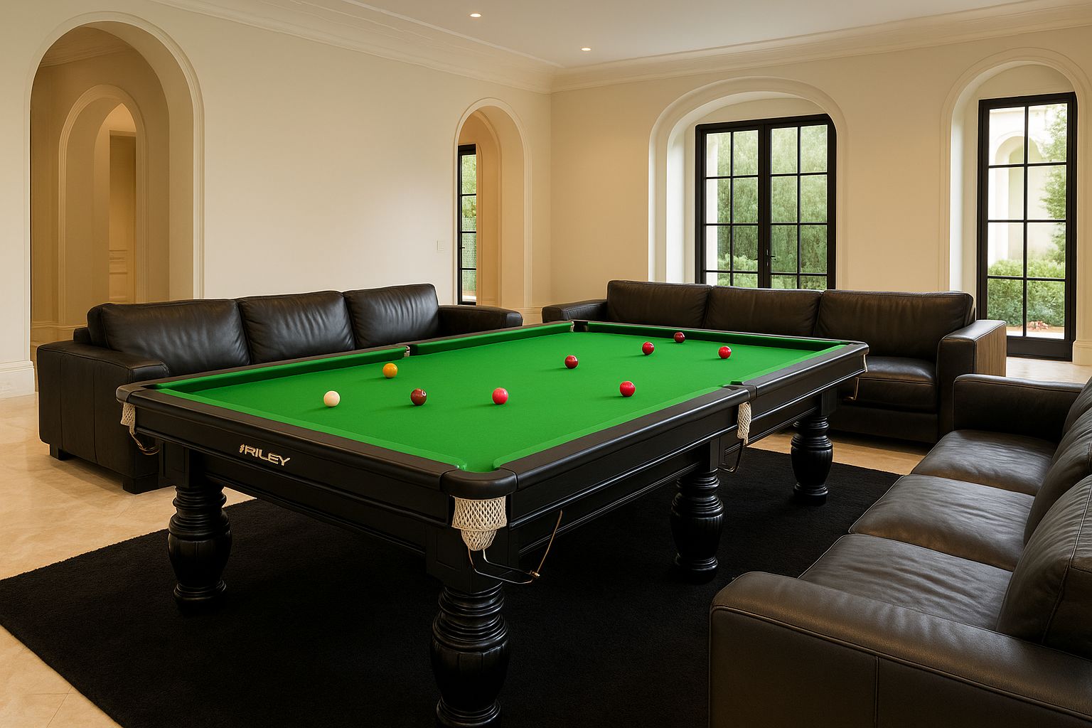 9ft Riley Aristocrat Snooker Table